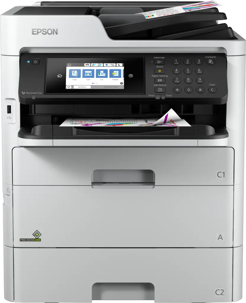 [C11CG77401] WorkForce Pro WF-C579RDWF A4 PrecisionCore™color inkjet multifunction 4in1