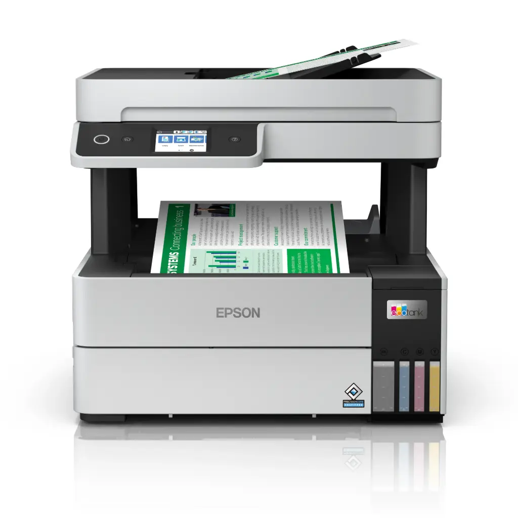 [C11CJ89403] EPSON PRINTER ALL IN ONE INKJET COLOR BUSINESS ITS L6460 A4 ECO TANK, PRINT, SCAN, COPY, 17PPM (B), 9.5PPM (C), 4.800 x 1.200 DPI, ADF, DUPLEX, USB, WiFi, WiFi DIRECT, LAN, WHITE, CASHBACK 50€ UNTIL 31/12
