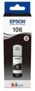 [C13T00Q140] Epson 105 Black Original Ink Bottle 140ml