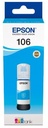 [C13T00R240] Epson 106 Cyan Original Ink Bottle 140ml