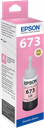 [C13T67364A] Epson 673 Light Magenta Original Ink Bottle 70ml